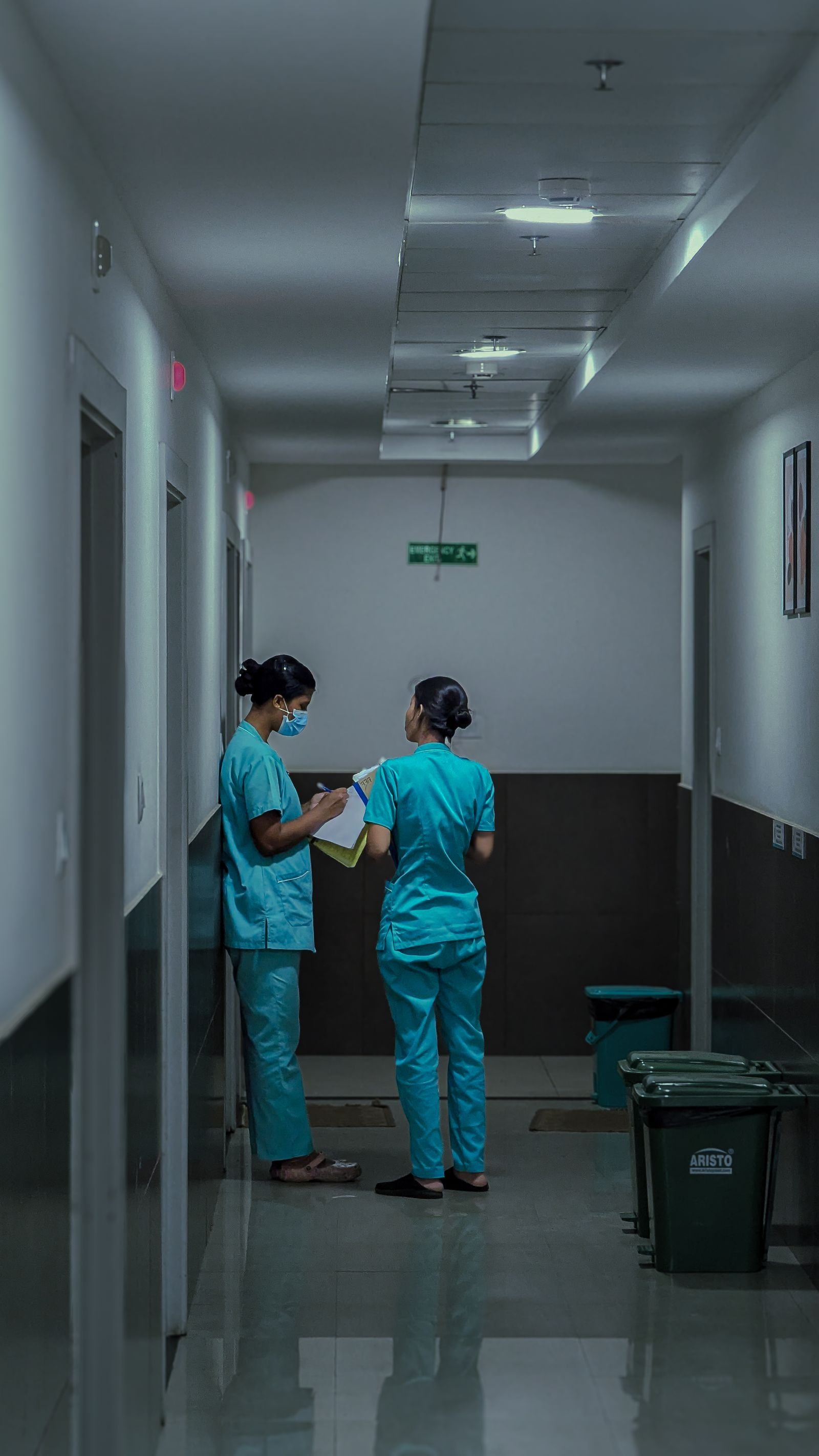 Licensed stock healthcare professional